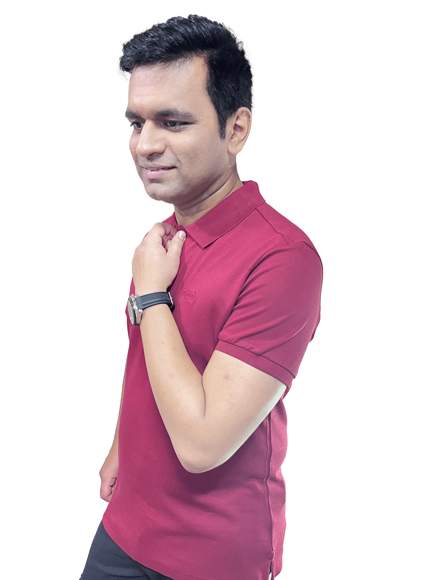 Polo Half Sleeves Tibetan Red_T-shirt polo