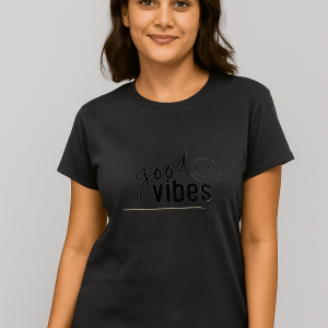 Touch Sustainable Women's Round Neck Premium Quality T-Shirt – Volcanic Ash